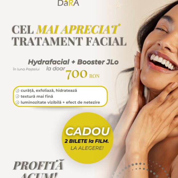 Pachet Luna Paștelui – Hydrafacial + Booster JLo